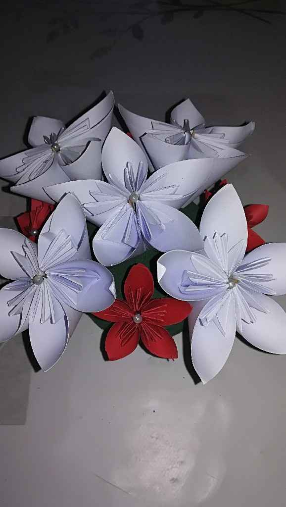 Mes mini bouquets pour mes centres de tables - 2