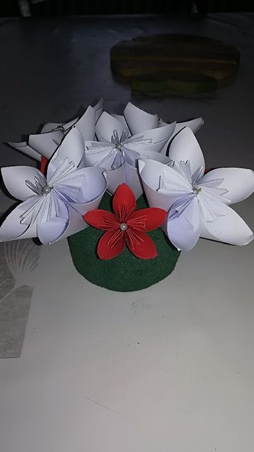 Mes mini bouquets pour mes centres de tables - 3