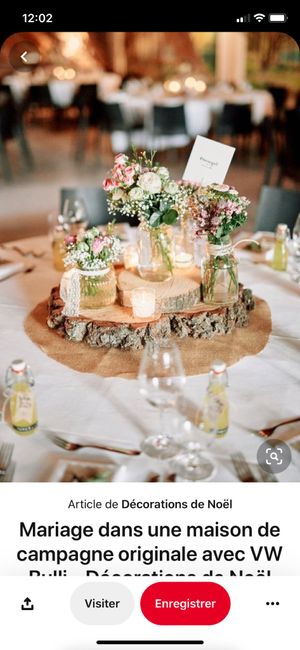 Test centres de table 8