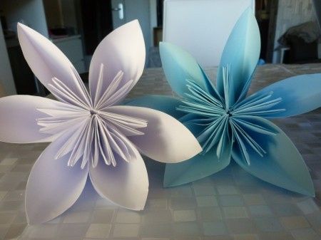 fleur en papier