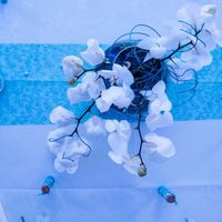 centre de table des mariés