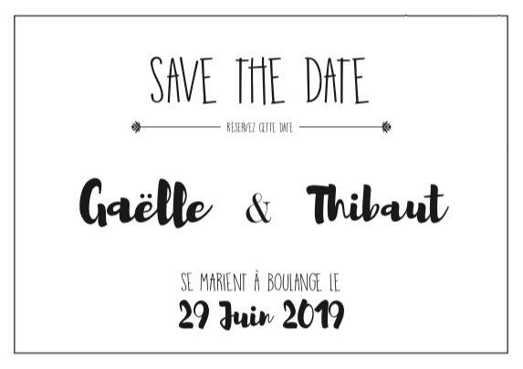 Prototype Save The Date - 1