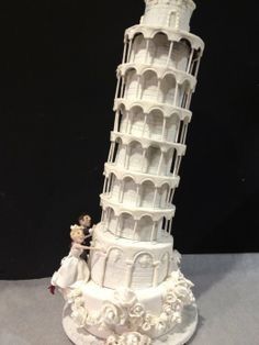 wedding cacke thème dolce vita 