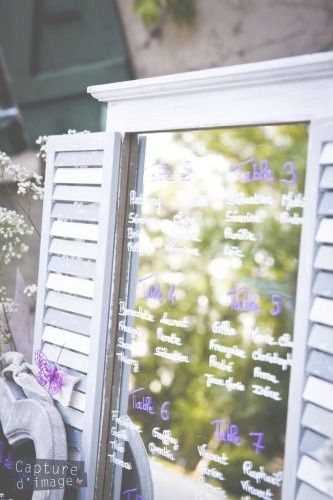 plan de table vintage 