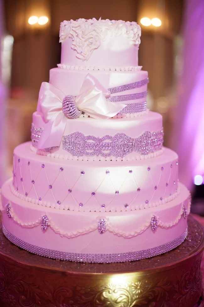 Voilà le wedding cake que j ai commandé 