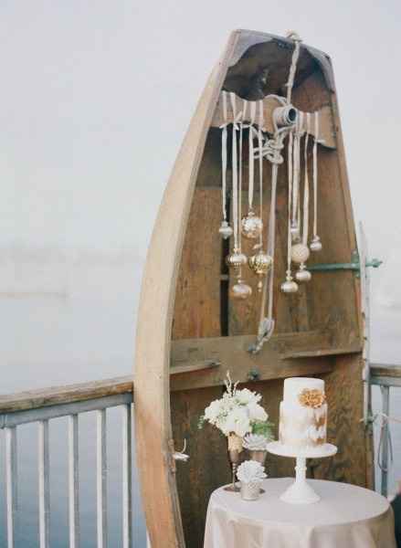 wedding cacke  thème  mer 