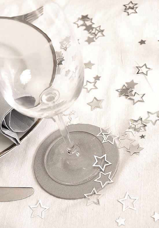 centre de table étoiles 