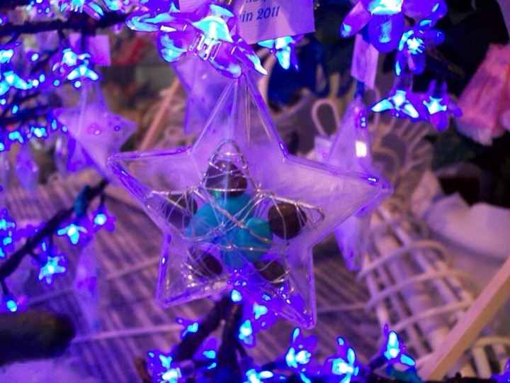 dragées thème étoiles 