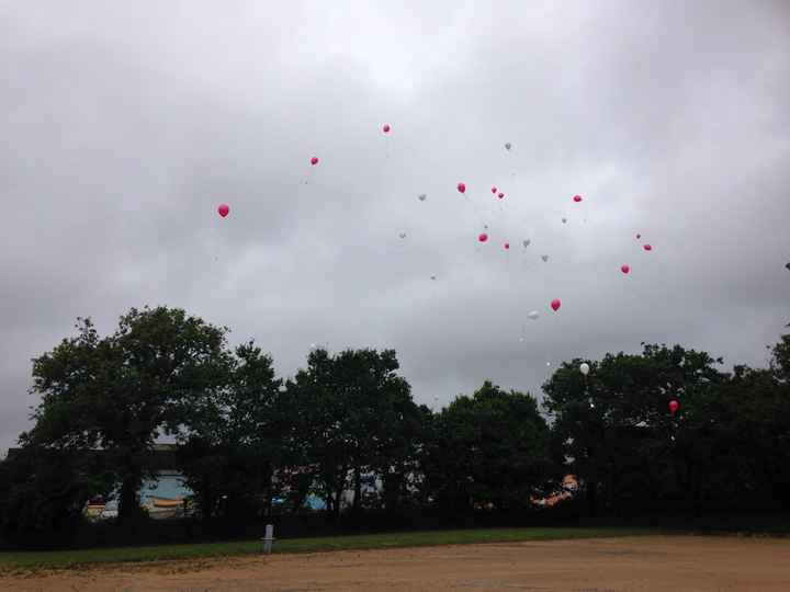 lâché de ballon !!!