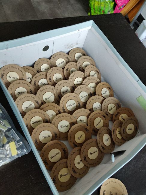 Badges diy thème champêtre - 2