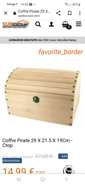 Urne mariage création du dimanche 2