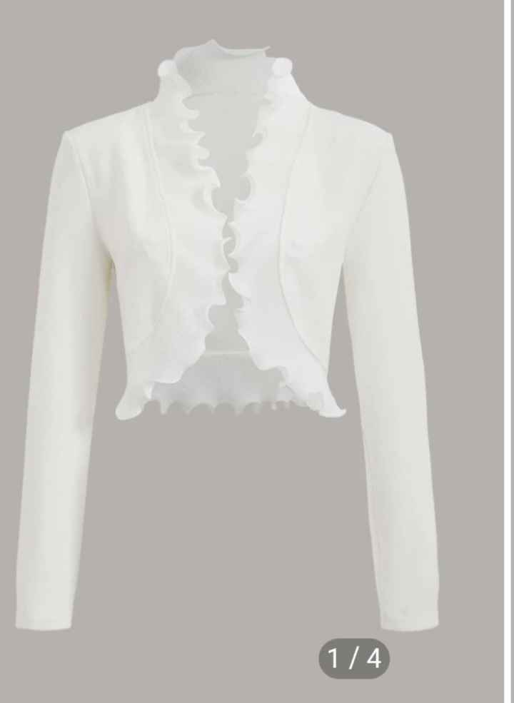 Bolero à manches longues avec ce type de robe? - 2