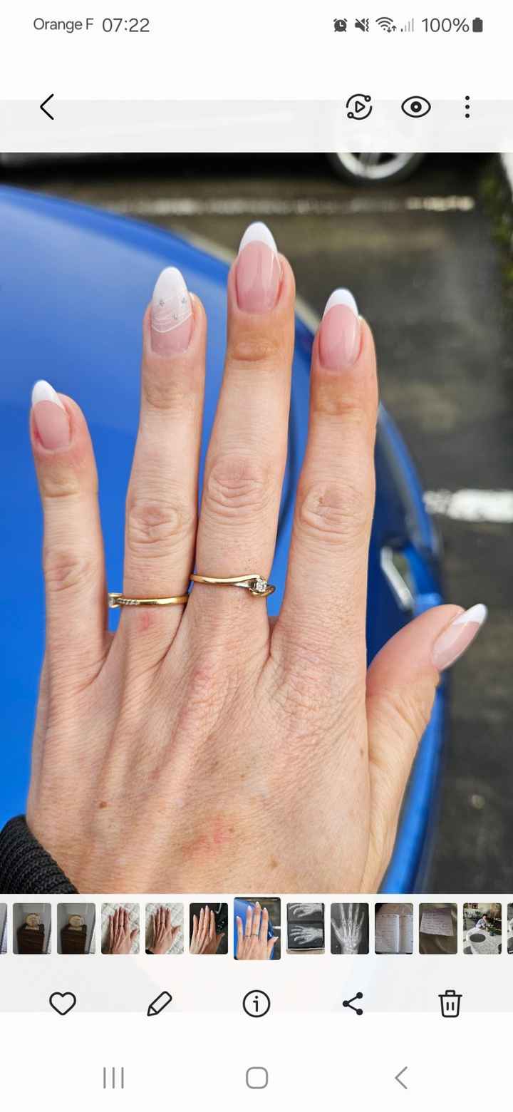 Ongles jour j - 1