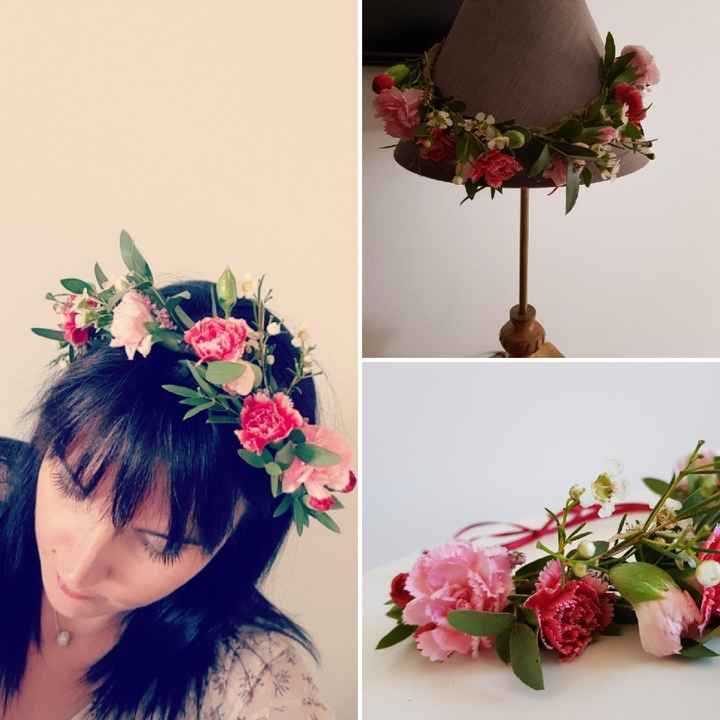 Diy couronne de fleurs - 1