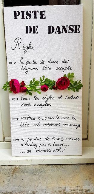 Règles du dancefloor 1