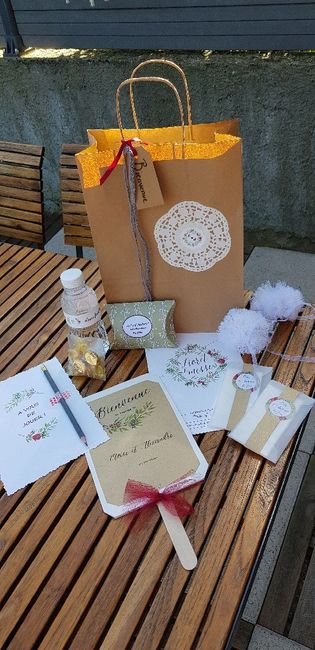 Mes "welcome bag" - 2