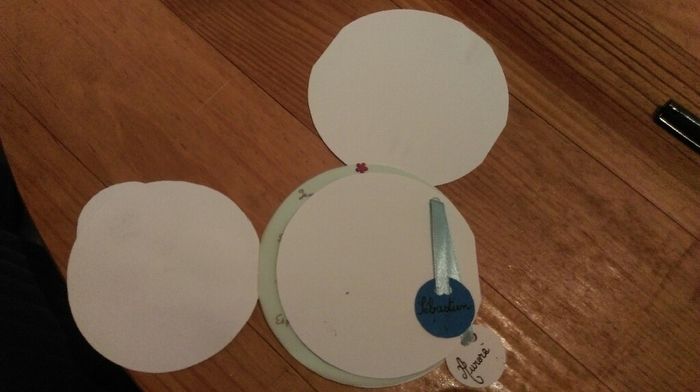 Faire-part fait main -- coût de revient - 1