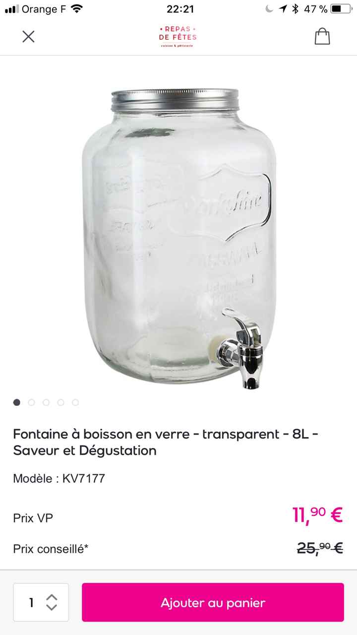  Fontaine boisson - 1