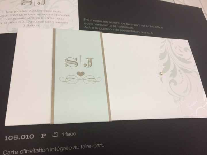 Comment seront vos faire-part ? - 1