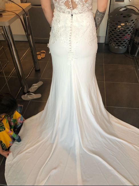 Robe sirène , lingerie sculptante - 1