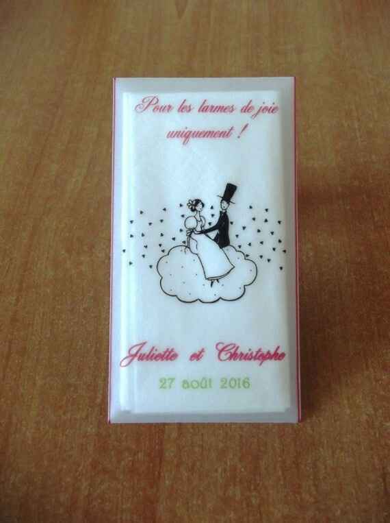 Cadeaux invités - 1