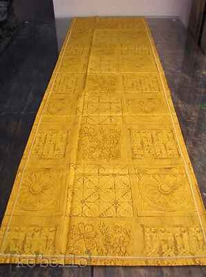 Eléments de déco jaune or/fonce - 6
