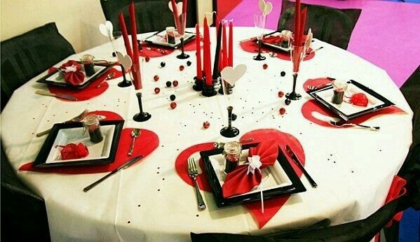 Help deco de table theme amour - 9