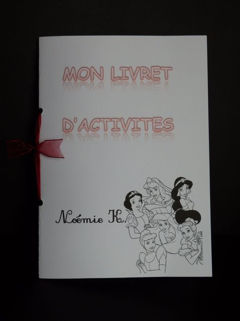 LIVRET D'ACTIVITES POUR LES FILLES