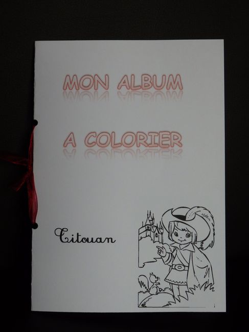ALBUM A COLORIER POUR LES GARCONS