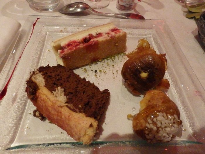 DESSERT mis en assiette