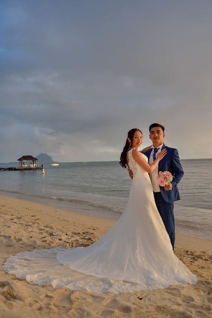 Photo de mariage en lune de miel - 2