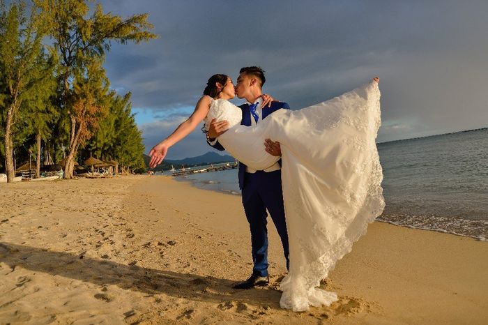Photo de mariage en lune de miel - 6