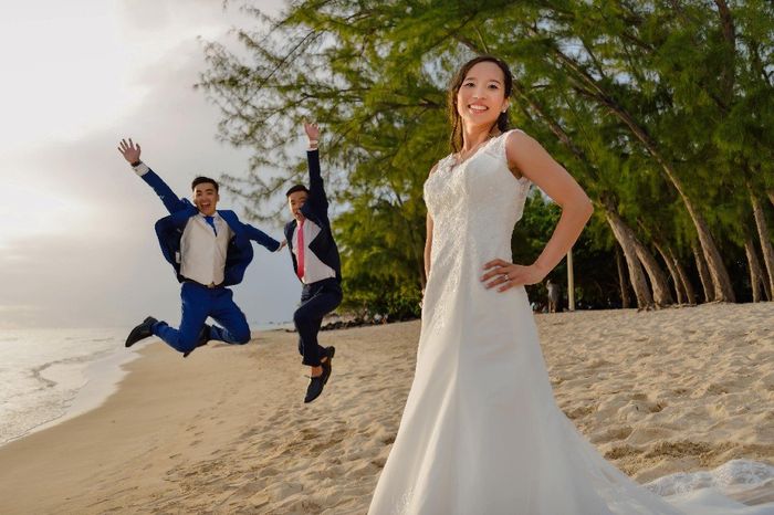 Photo de mariage en lune de miel - 7