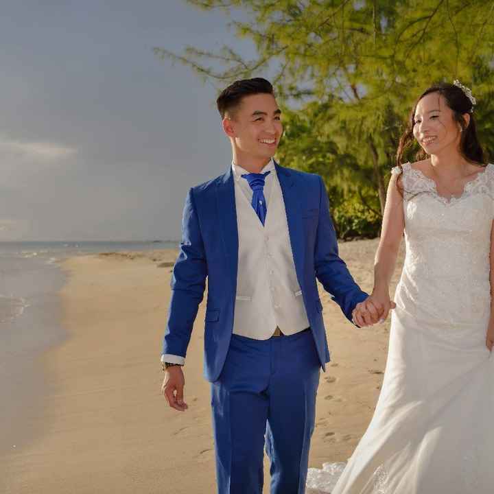 Photo de mariage en lune de miel - 1