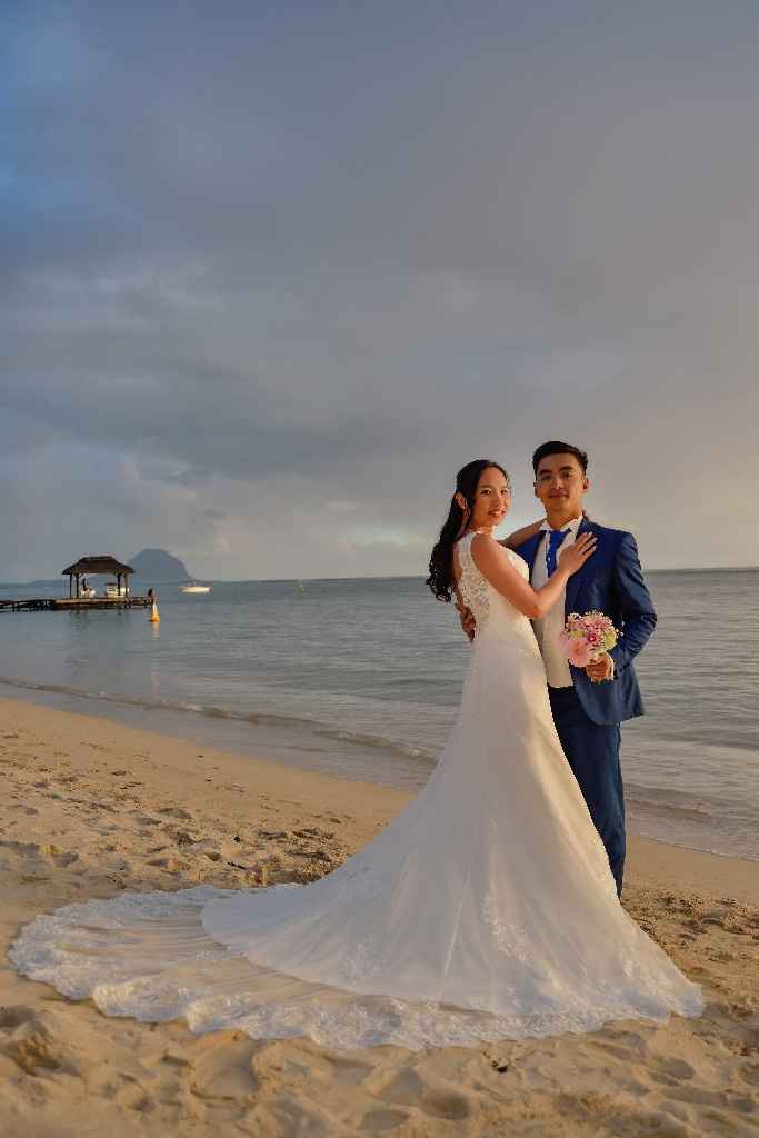 Photo de mariage en lune de miel - 2