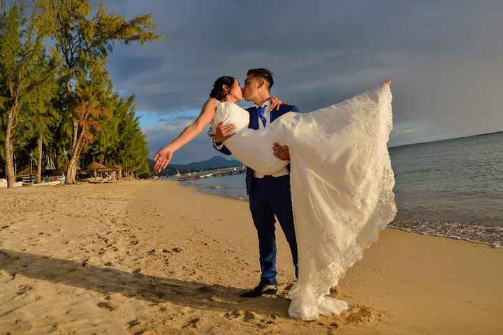 Photo de mariage en lune de miel - 6
