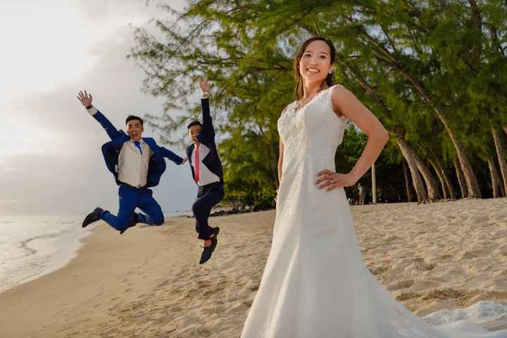 Photo de mariage en lune de miel - 7