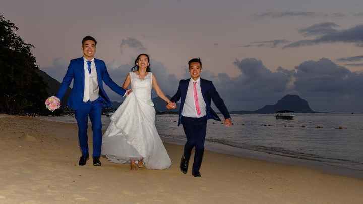 Photo de mariage en lune de miel - 8