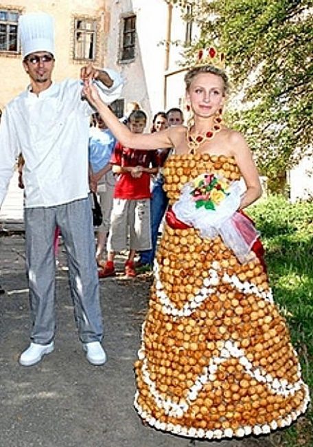robe pièce montée