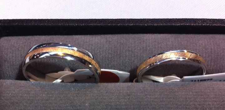 Alliance couple or blanc/or rose