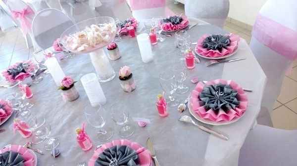 Deco rose gris
