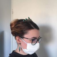 Essai coiffure avec tiare - 1