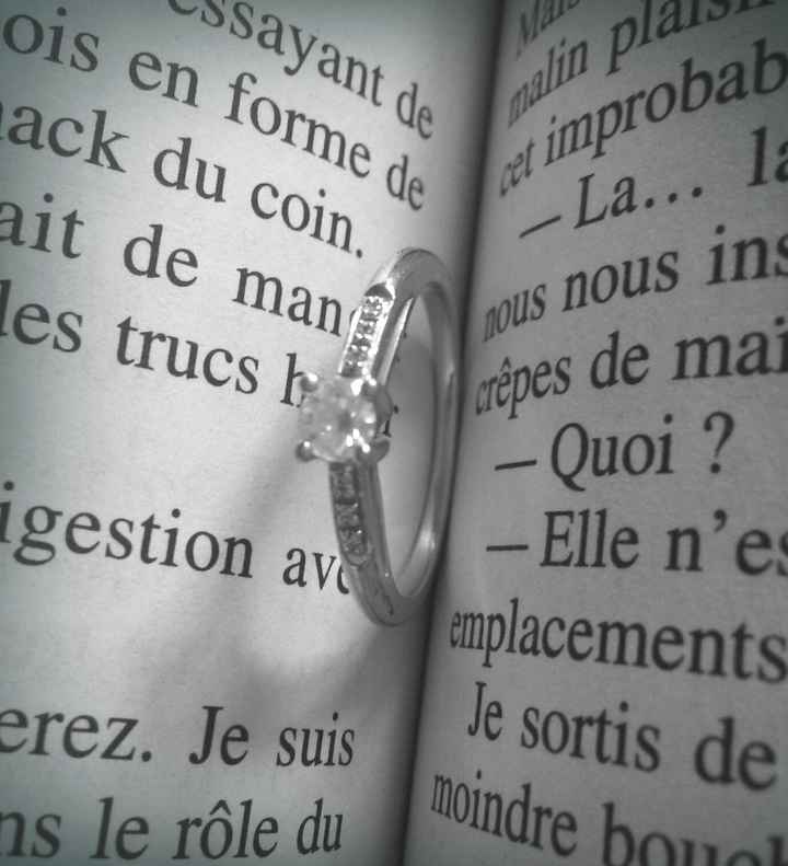 Qui porte une bague de fiançailles ? - 1