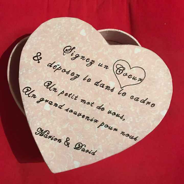  Mon diy du jour : boite pour Cœurs du cadre d’or - 1