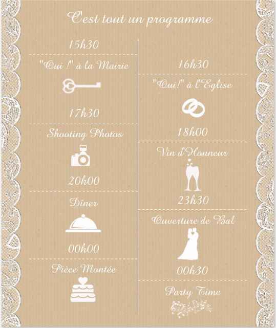  Mes faires parts - 2