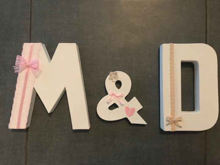  Mes lettres customisées diy - 1