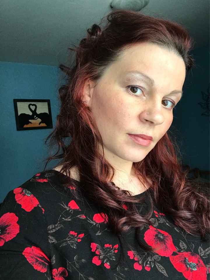  Essais maquillage et coiffure. - 2