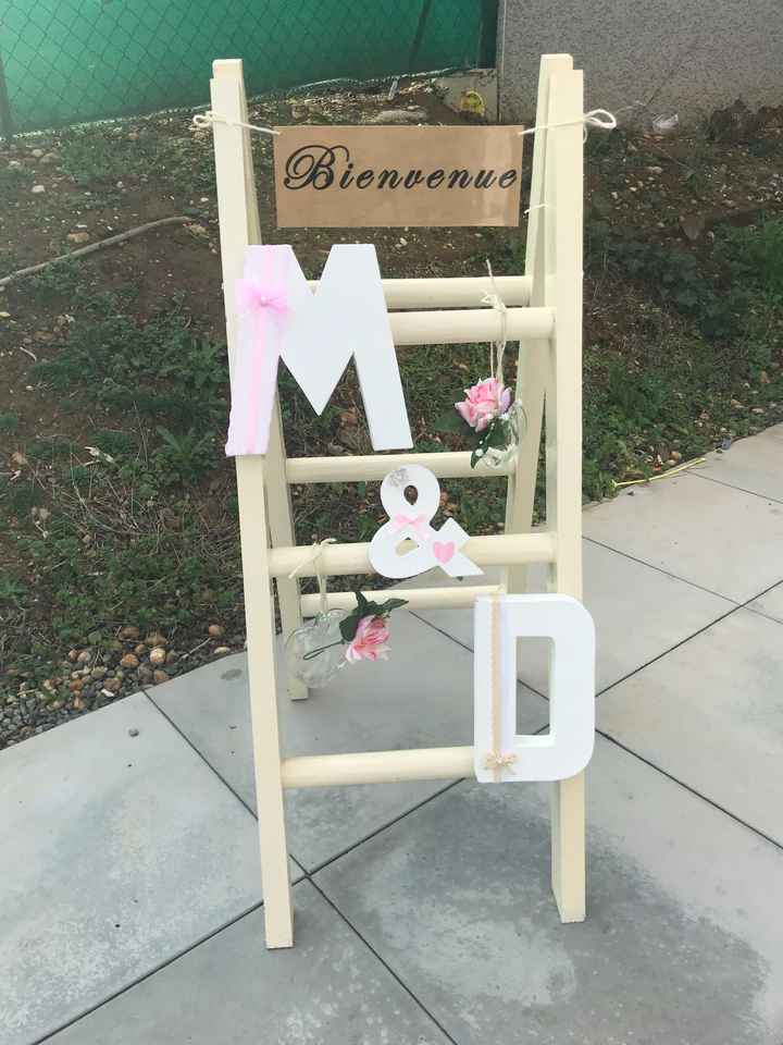  Diy du jour : mon échelle de bienvenue - 1