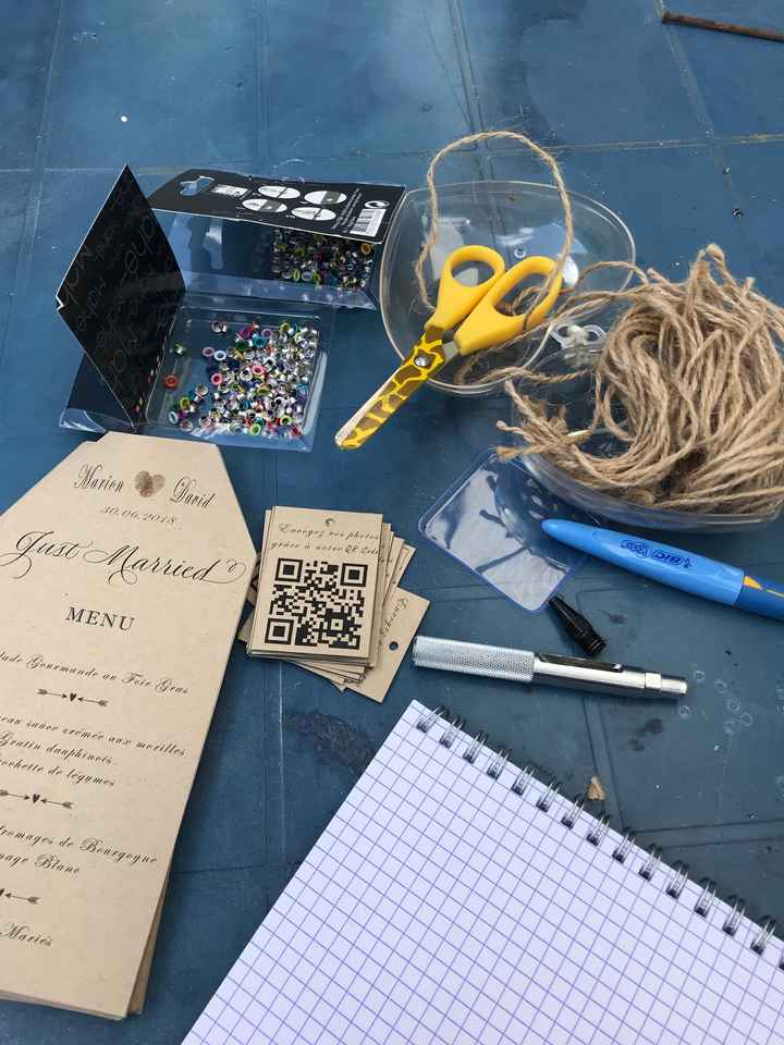 Assemblage menus - 1