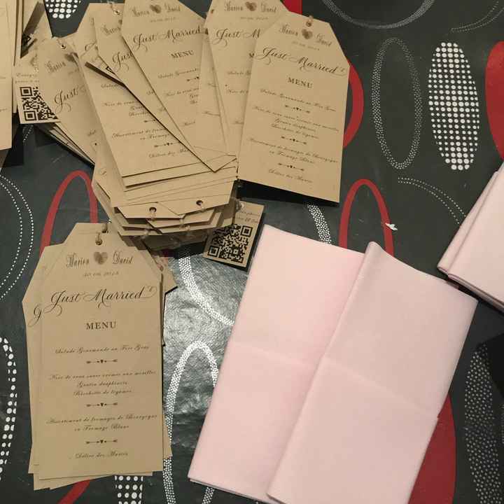 Mes menus enfin terminés - 2